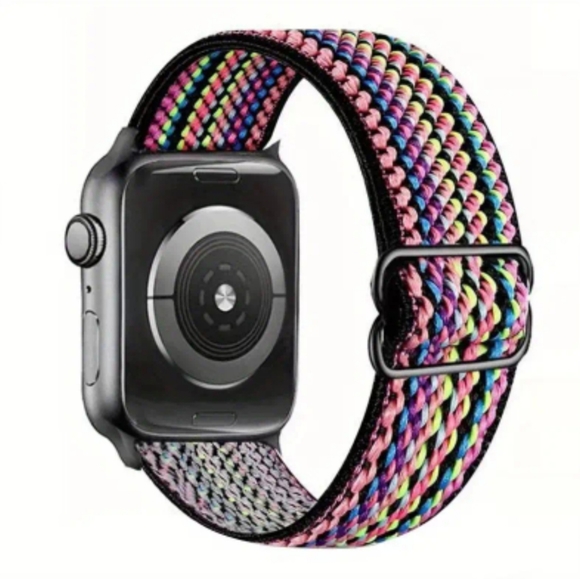 Two Apple Watch Nylon Elastic Bands. 38mm, 40mm, 41mm - Picture 4 of 14